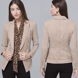 NWOT*White House Black Market Casual Trophy Jacket